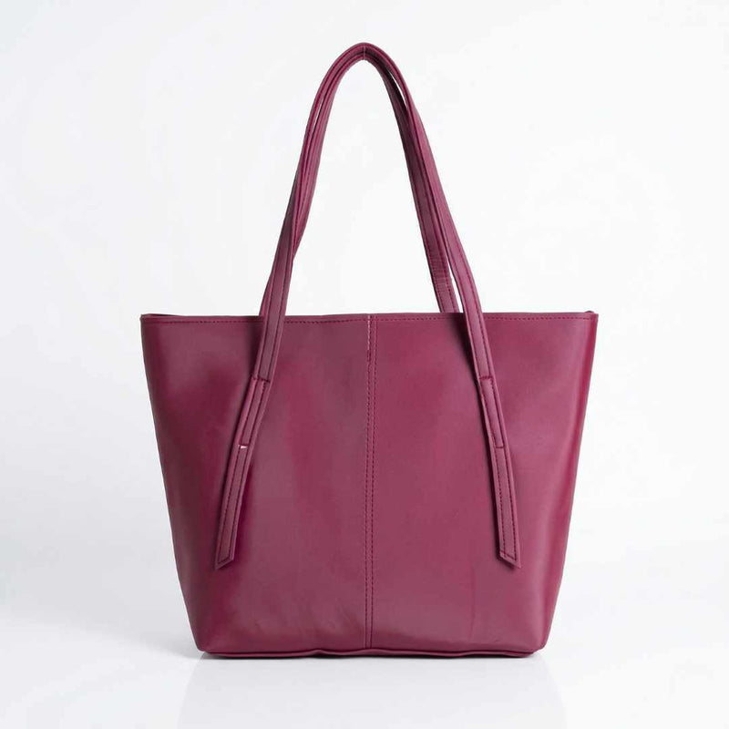 Ryndra Maren Tote — Maroon