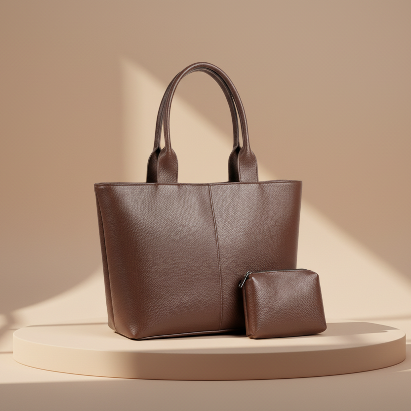 Ryndra Sera Handbag — Dark Brown