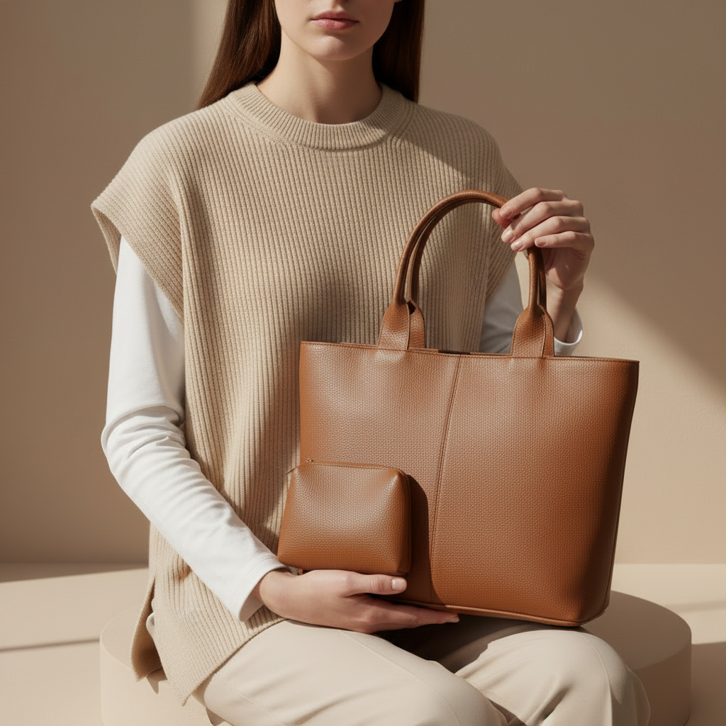 Ryndra Sera Handbag — Brown