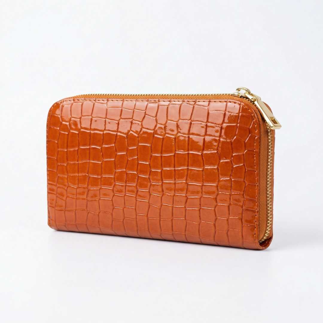 Ryndra Shine Wallet Orange