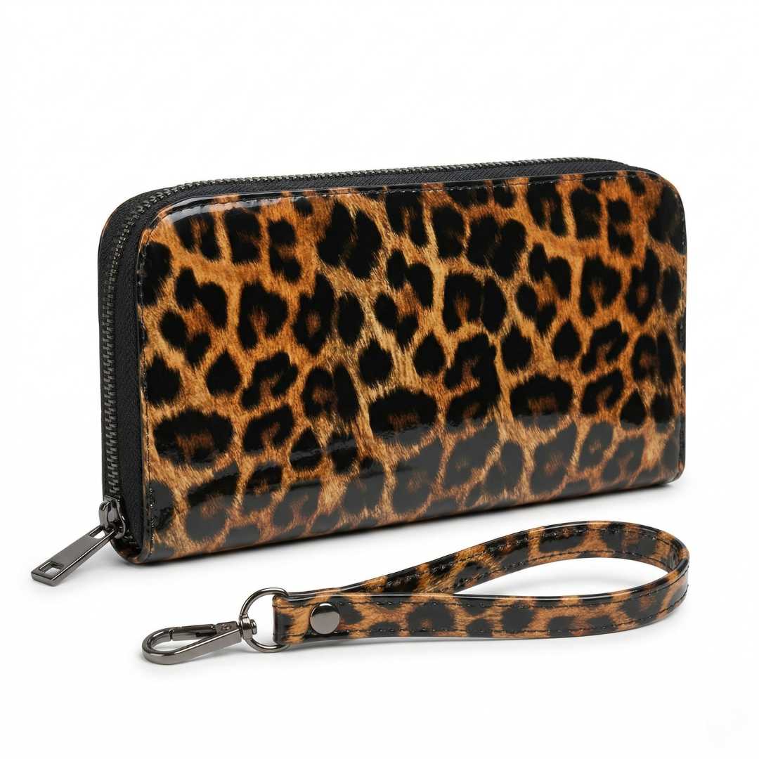 Ryndra Cheetah Wallet Golden
