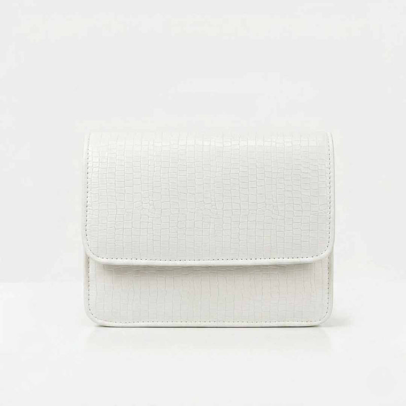 Ryndra Cleo Crossbody - White