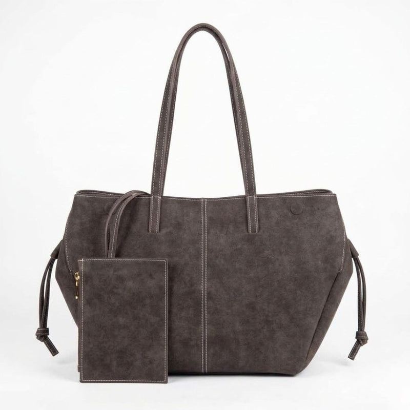 Cyme Autumn Handbag - Dark Brown