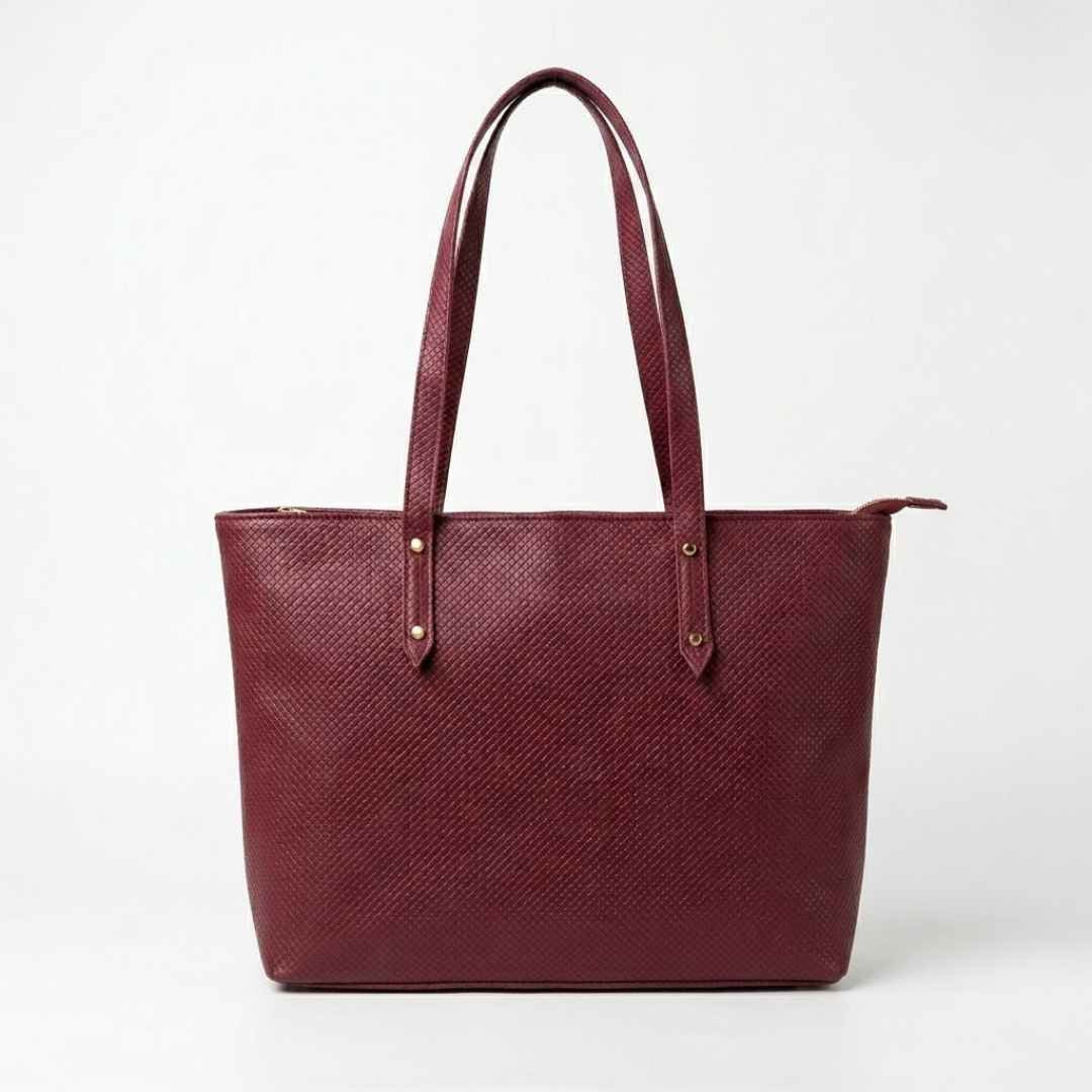 Ryndra Coco Tote - Maroon