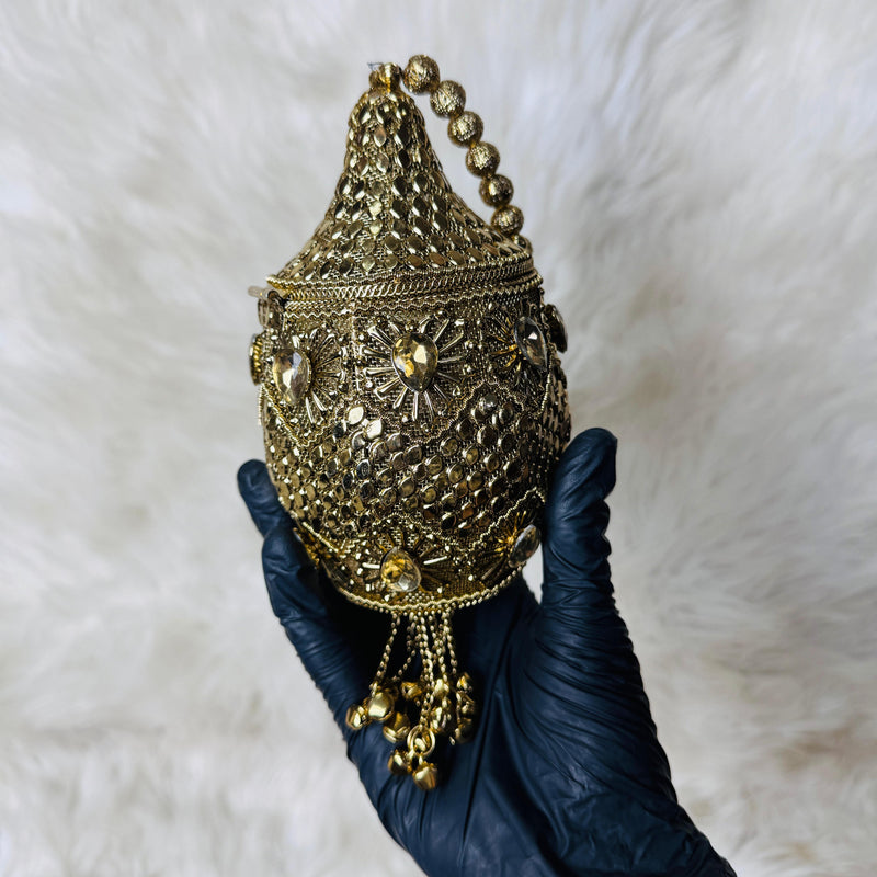Gold Dome Kundan Potli — Ryndra
