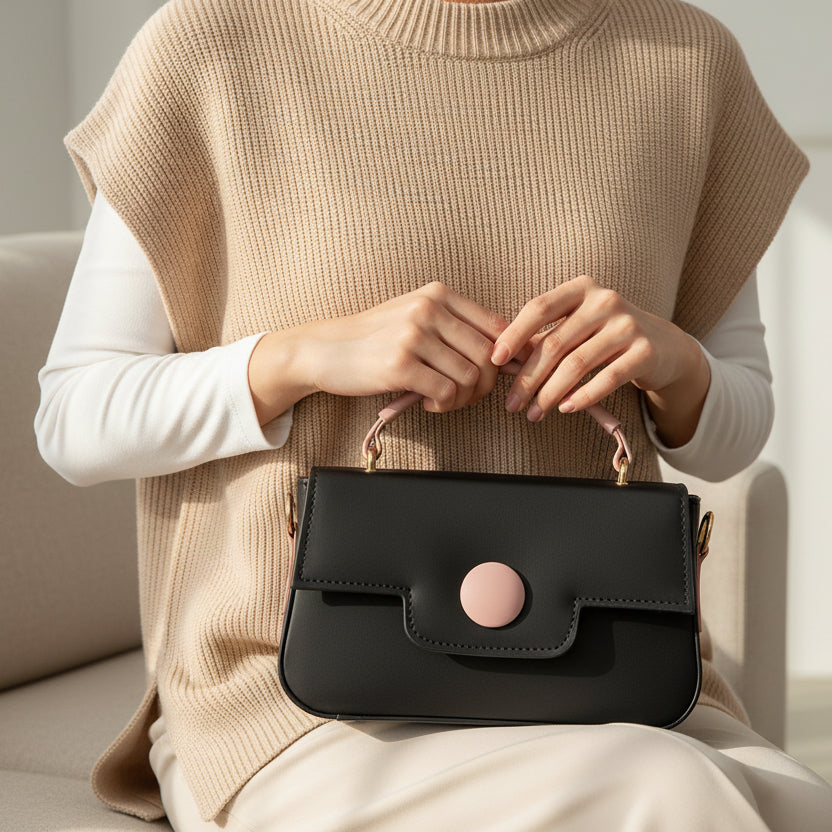 Ryndra Neva Crossbody — Black