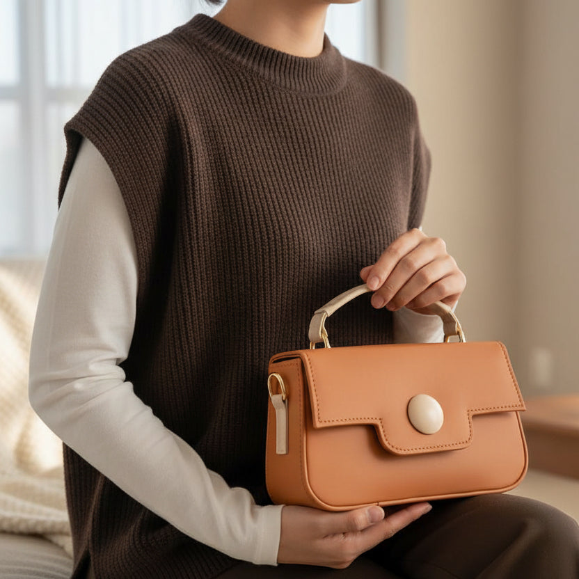 Ryndra Neva Crossbody — Brown