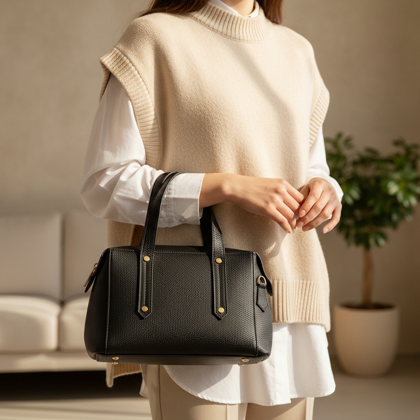 Ryndra Knox Handbag — Black
