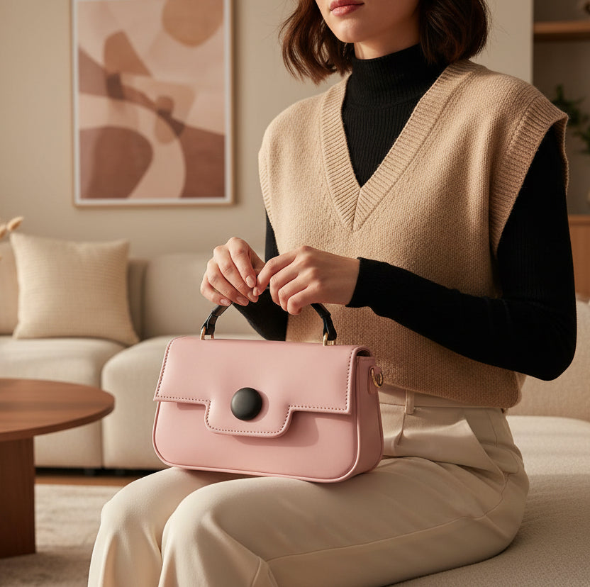 Ryndra Neva Crossbody — Pink