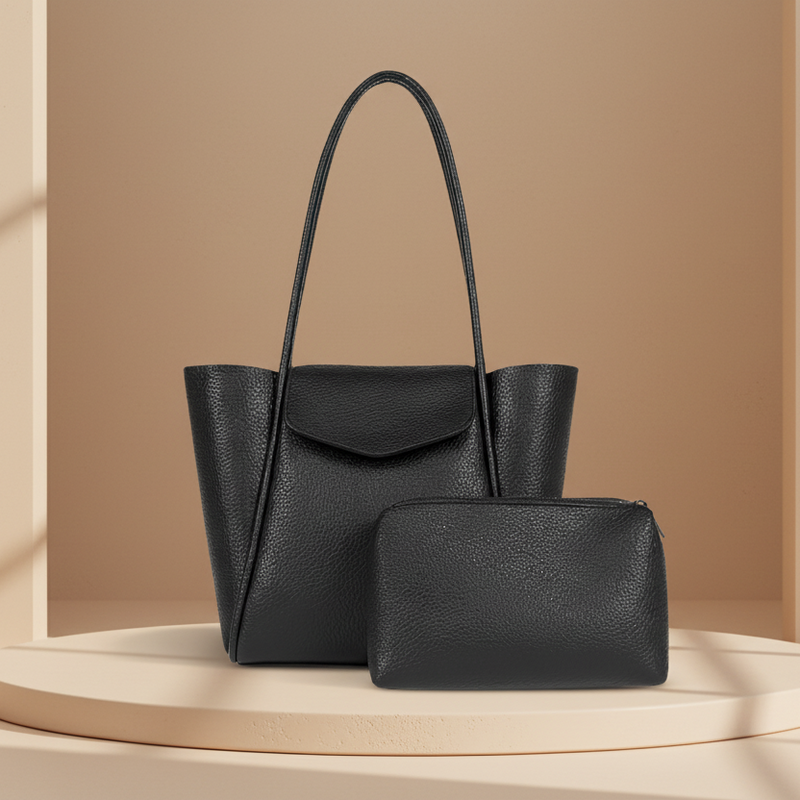 Ryndra Lyra Tote — Black