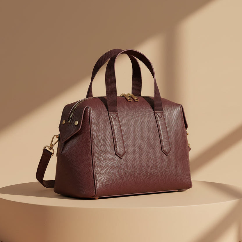 Ryndra Knox Handbag — Dark Brown