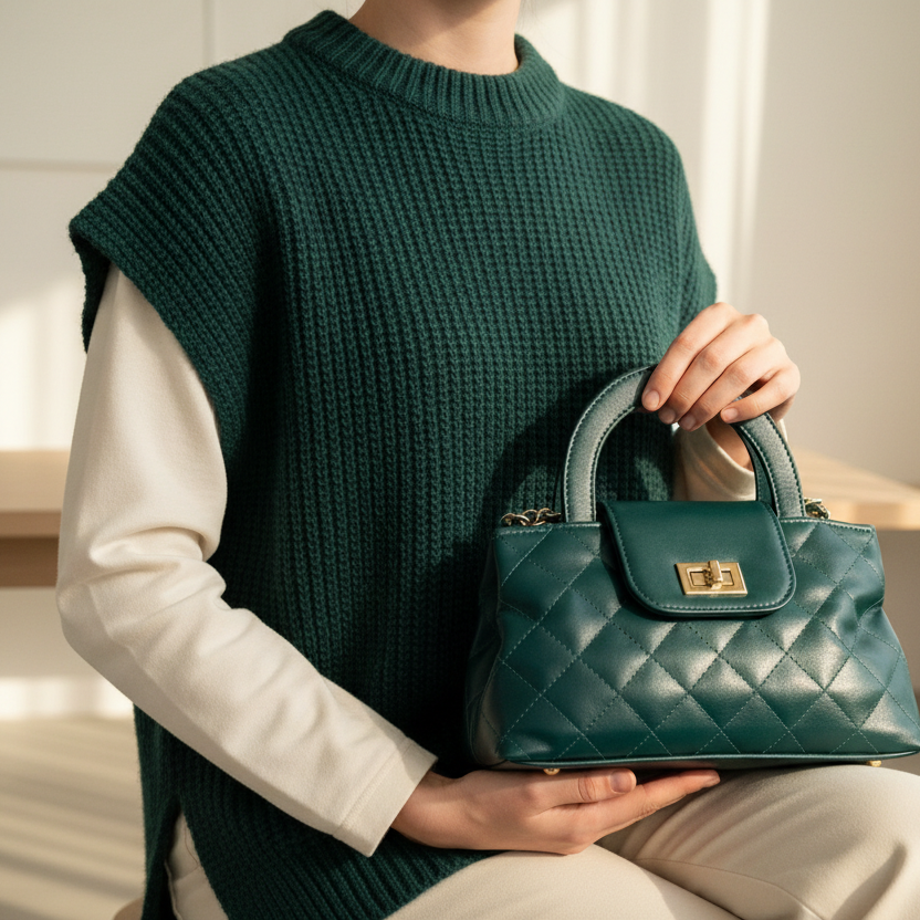 Ryndra Quill Crossbody — Green